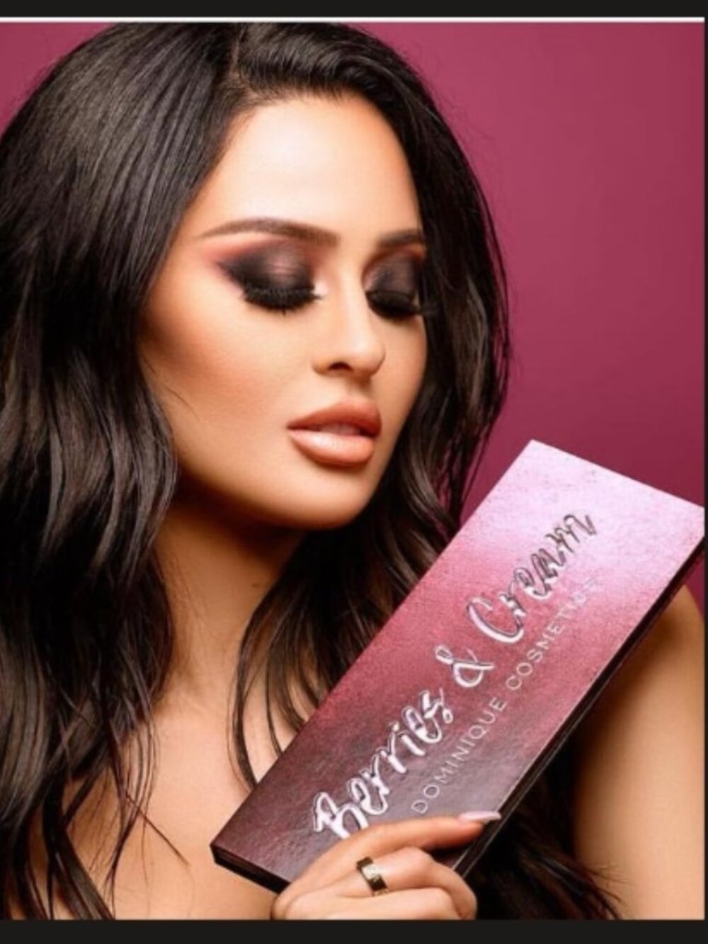 DOMINIQUE COSMETICS 'Berries & Cream' Eyeshadow Palette - 12 shades - NOT USED - Picture 10 of 12